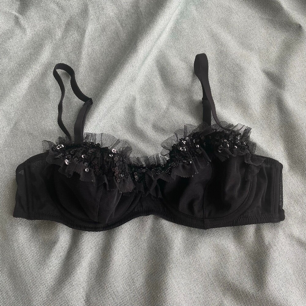 VS Black Bralette